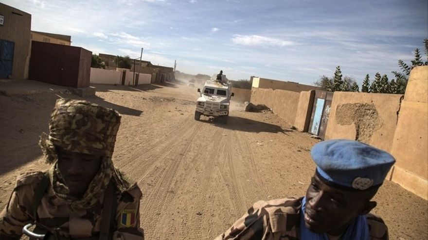 Efectivos de la Misión de la ONU en Malí (MINUSMA).