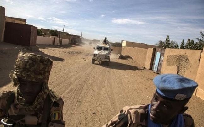Efectivos de la Misión de la ONU en Malí (MINUSMA). Efectivos de la Misión de la ONU en Malí (MINUSMA).