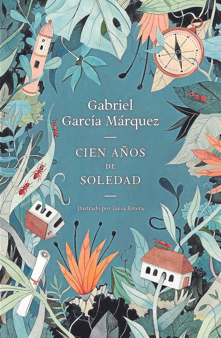 'Cien años de soledad' de Gabriel García Márquez, con ilustraciones de Luisa Rivera.