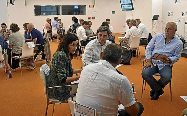 Un momento del seminario celebrado en la sede de la Fundación Sabino Arana, en Bilbao.