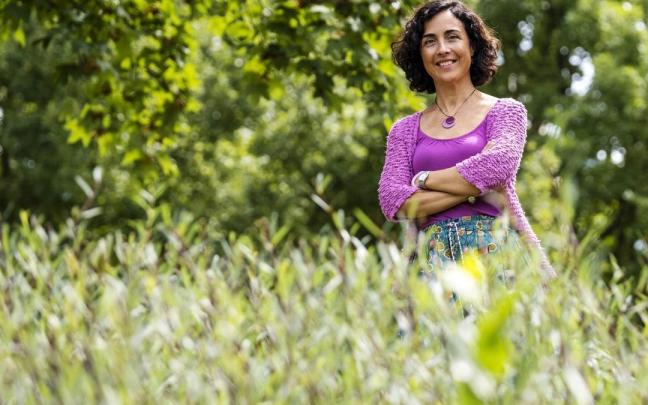 La profesora del Departamento de Economía Ariadna García Prado en el campus de la Universidad Pública de Navarra. La profesora del Departamento de Economía Ariadna García Prado en el campus de la Universidad Pública de Navarra.