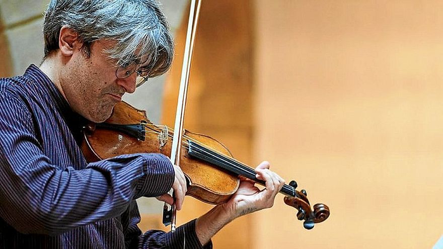 Pablo Suárez, durante su actuación.