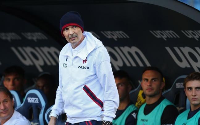 El exjugador y entrenador serbio Sinisa Mihajlovic durante un partido entre SS Lazio y Bologna FC este verano. El exjugador y entrenador serbio Sinisa Mihajlovic durante un partido entre SS Lazio y Bologna FC este verano.