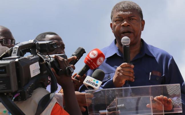 El presidente de Angola, João Lourenço. El presidente de Angola, João Lourenço.
