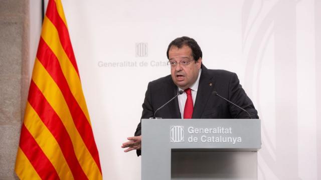 Joan Ignasi Elena, conseller de Interior de la Generalitat de Catalunya.