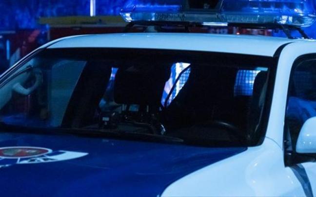 Un coche de la Ertzaintza Un coche de la Ertzaintza