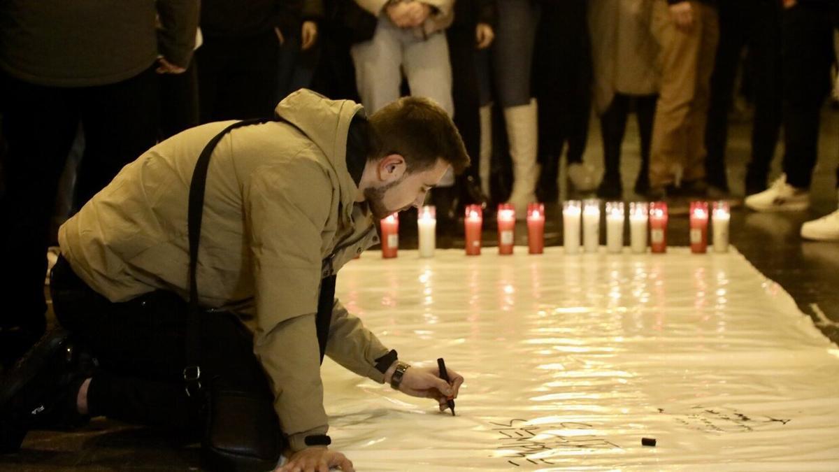 Homenaje a Lukas Agirre en Hernani