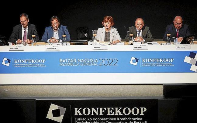 La directiva de KONFEKOOP. | FOTO: CEDIDA La directiva de KONFEKOOP. | FOTO: CEDIDA