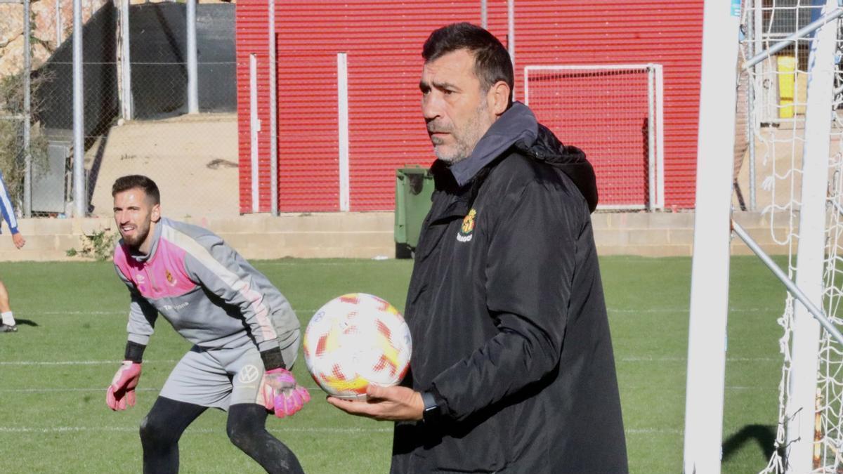 Raül Agné, entrenador del Nástic.