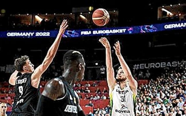 Giedraitis, ayer. Foto: FIBA Giedraitis, ayer. Foto: FIBA