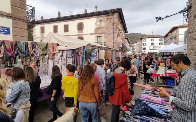 Este sábado también hubo mucha gente en Elizondo.