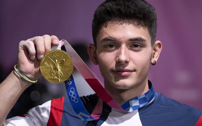 El escalador Alberto Gin&eacute;s.