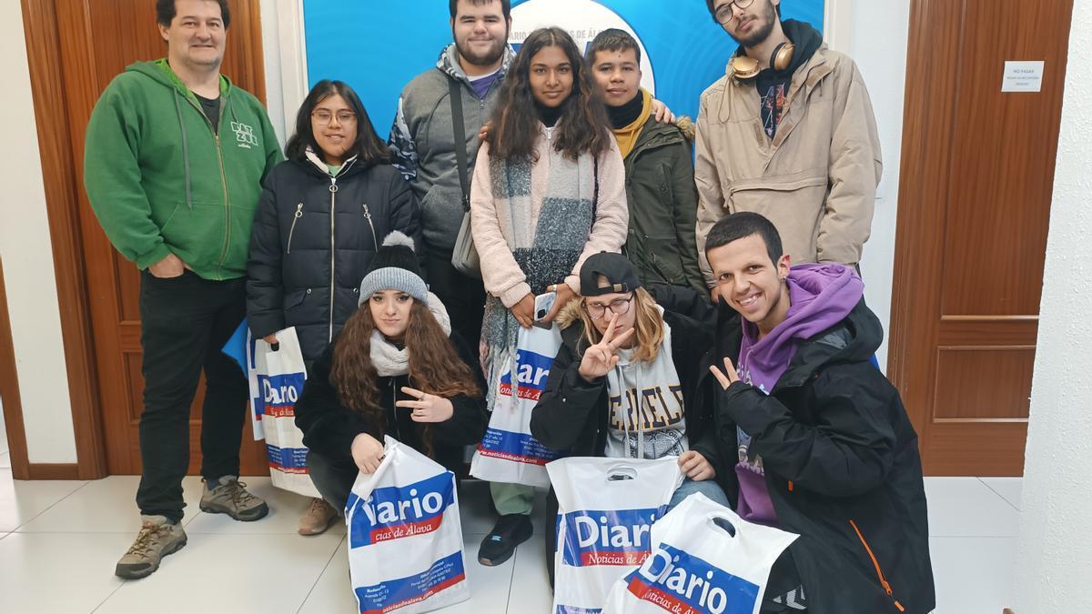 Los alumnos de 2º de Jardinería de EPA El Carmen visitan DNA