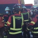 Imagen de un equipo de bomberos.