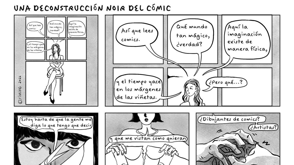 Obra distinguida en la modalidad B con el primer (Yiming Zhao).