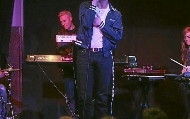 Pello Reparaz, de Zetak, en una actuación. | FOTO: N.G.