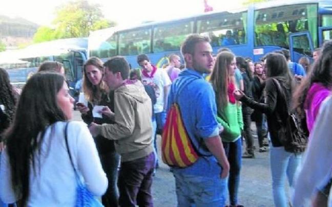 El ‘Voy y vengo’ asiste a decenas de municipios navarros. El ‘Voy y vengo’ asiste a decenas de municipios navarros.