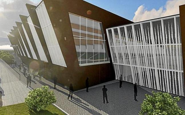 El polideportivo Urgozo comenzar&aacute; a levantarse a principios de a&ntilde;o con un plazo de ejecuci&oacute;n de veinte meses. | FOTO: AYUNTAMIENTO DE AMOREBIETA