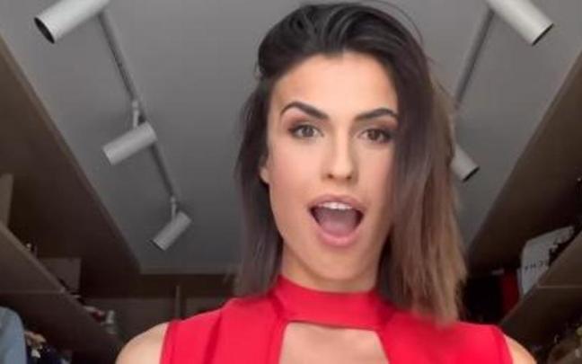 Sofía Suescun, en su vídeo explicativo. Sofía Suescun, en su vídeo explicativo.