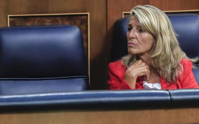 La vicepresidenta segunda, Yolanda Díaz. La vicepresidenta segunda, Yolanda Díaz.