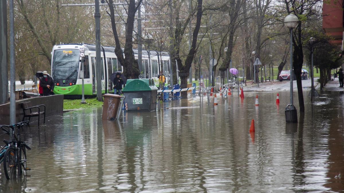 Las inundaciones de diciembre de 2021 en Vitoria