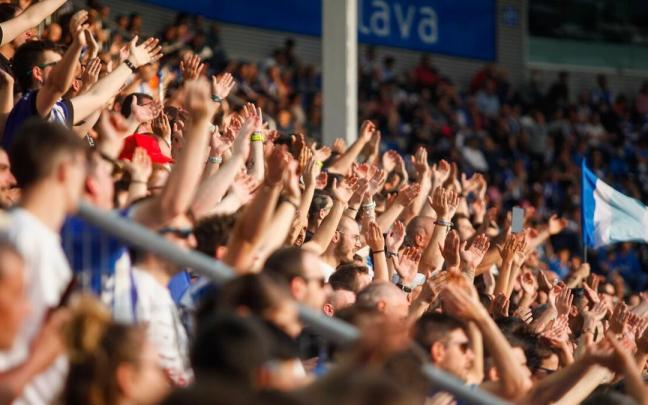 Afici&oacute;n del Alav&eacute;s en Mendizorroza
