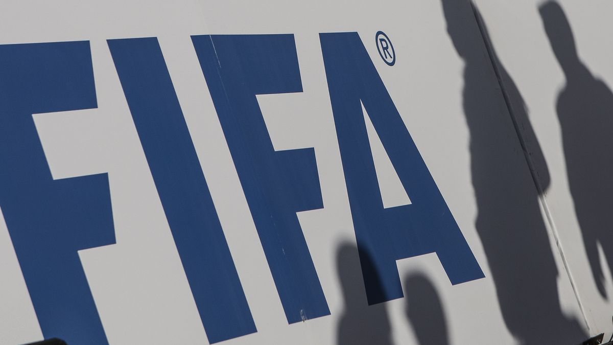 Logo de la Federación Internacional de Fútbol Asociación (FIFA).