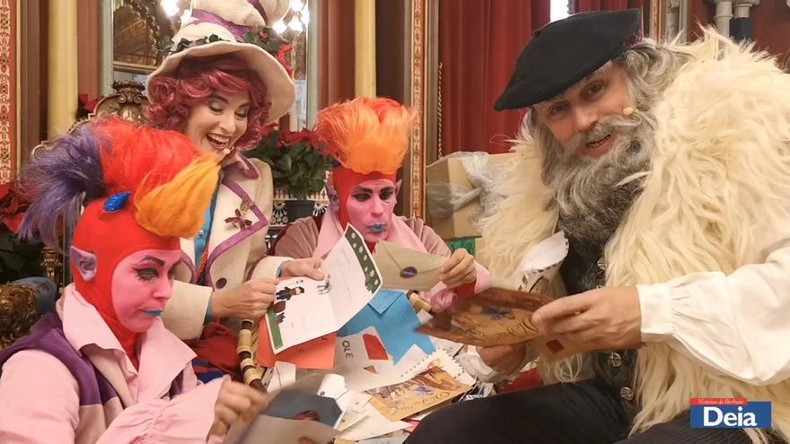 Olentzero y Mari Domingi dejarán regalos en las casas de todos los niños