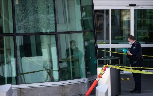 Un oficial de la Policía Montada de Canadá.