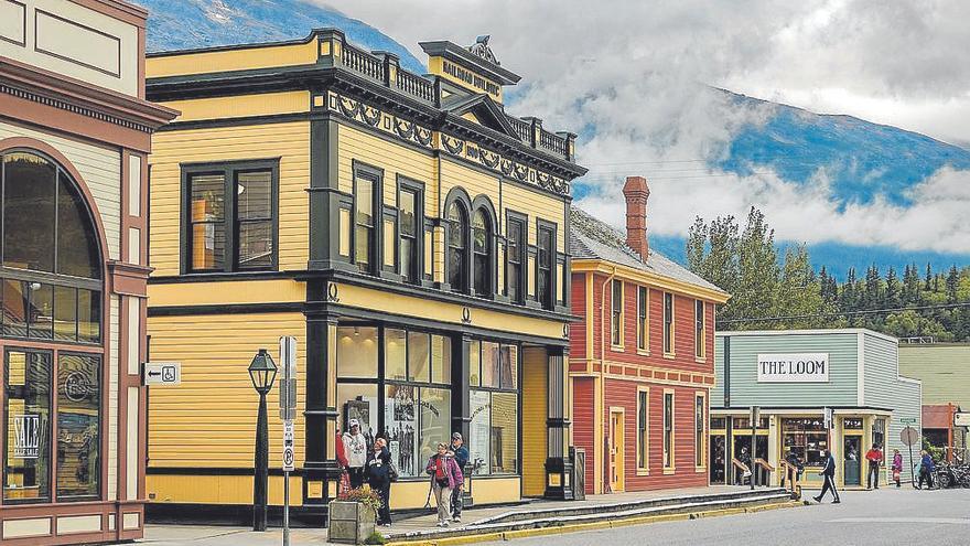 Skagway, una pequeña ciudad del sureste de Alaska.