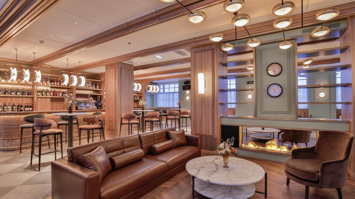 Cafetería del hotel.
