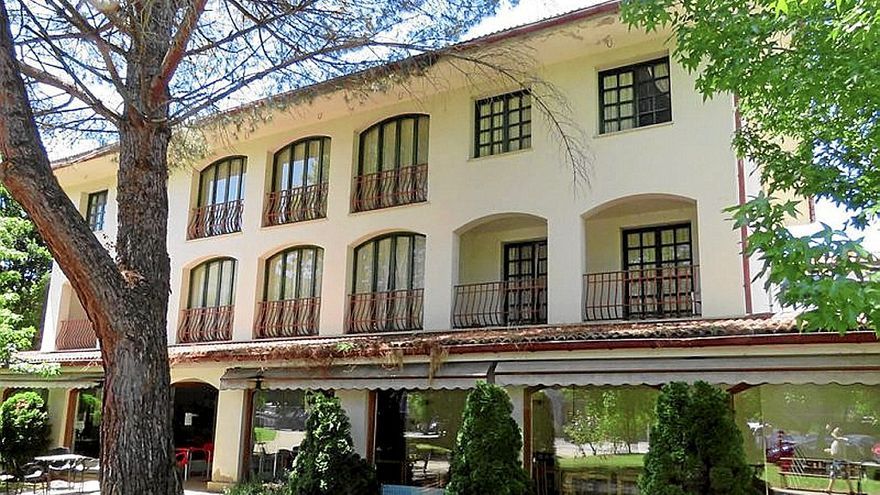 El exterior de la antigua residencia, que próximamente estará en obras.