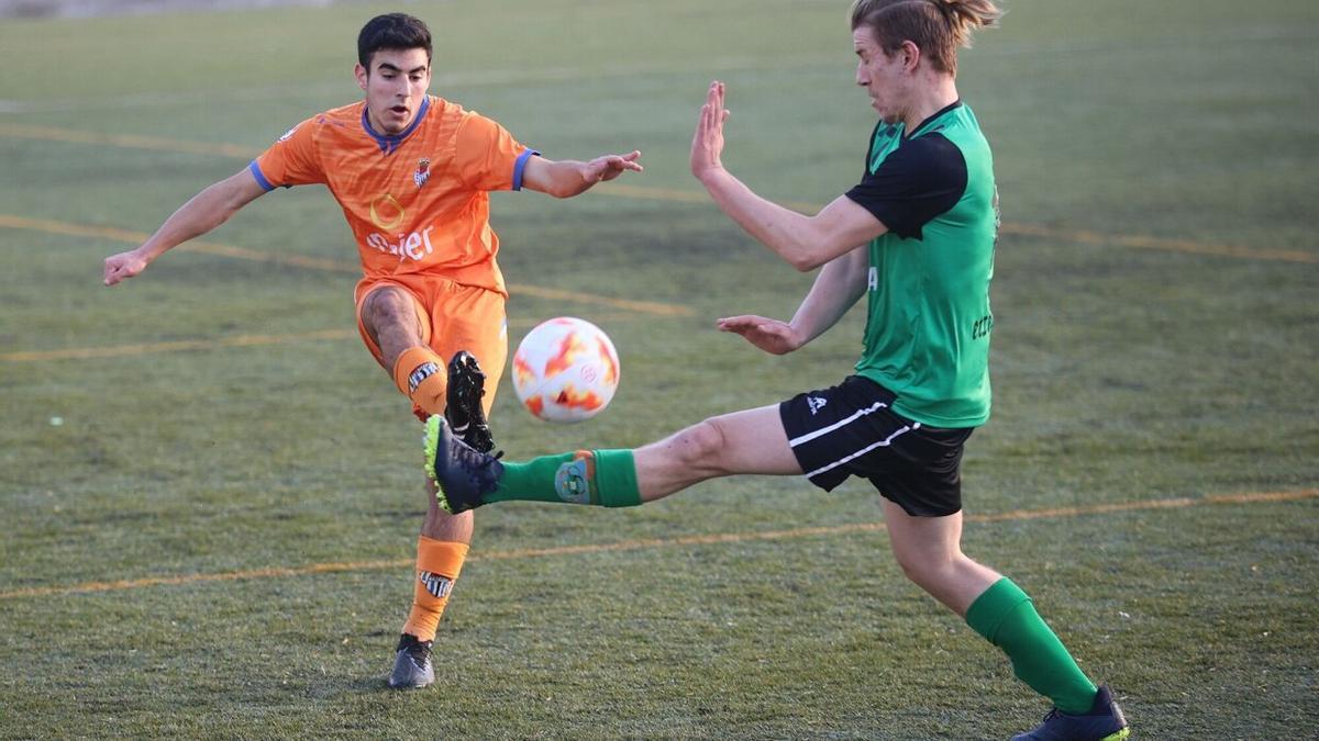 Lance del partido Beti Onak-Peña Sport