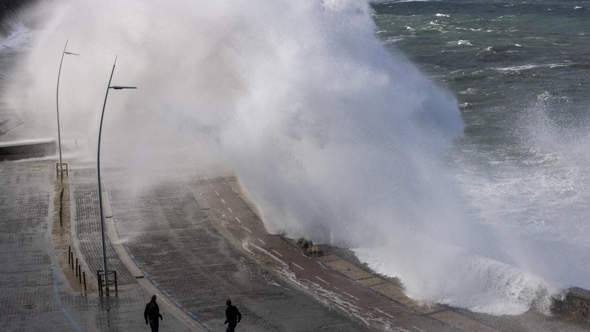 Alerta por riesgo marítimo costero en Euskadi.