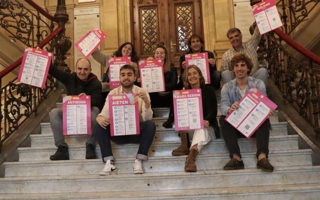 Euskaraldiaren Donostiako egitarauaren aurkezpena, asteazken honetan, Donostiako udalean.