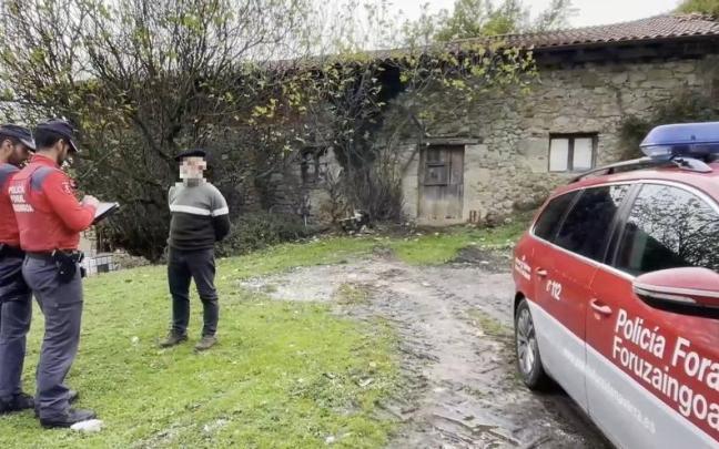 Propietario de una borda en Alsasua que denunci&oacute; un robo.