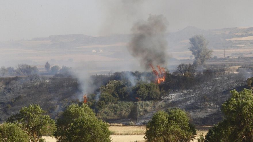 Ola de calor e incendios intencionados