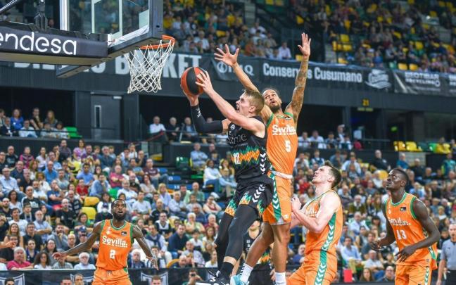 Primera derrota de Bilbao Basket en Europa Primera derrota de Bilbao Basket en Europa