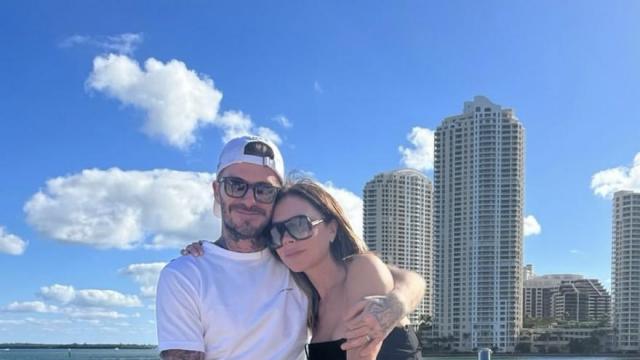 David y Victoria Beckham.