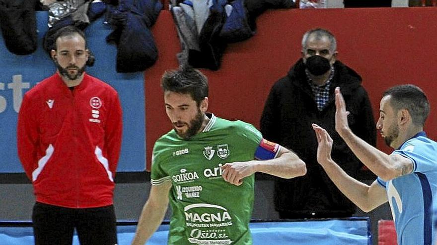 El capitán de Osasuna Magna, Roberto Martil. | FOTO: CD XOTA