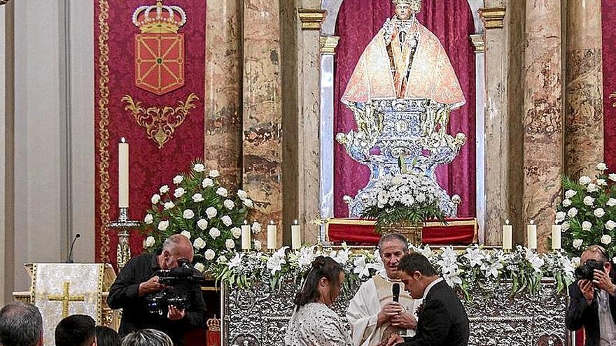 Ezkontza baten artxiboko-irudia. | ARGAZKIA: IÑAKI PORTO