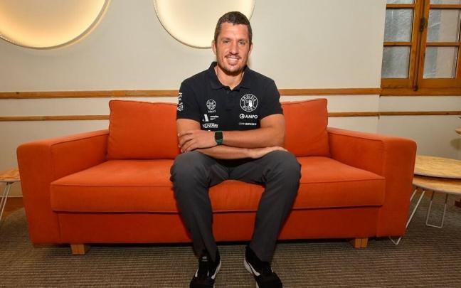 Federico Eduardo Gallo, entrenador del Ampo Ordizia