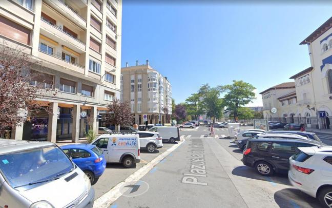 Los hechos sucedieron en la plazuela de la Estación