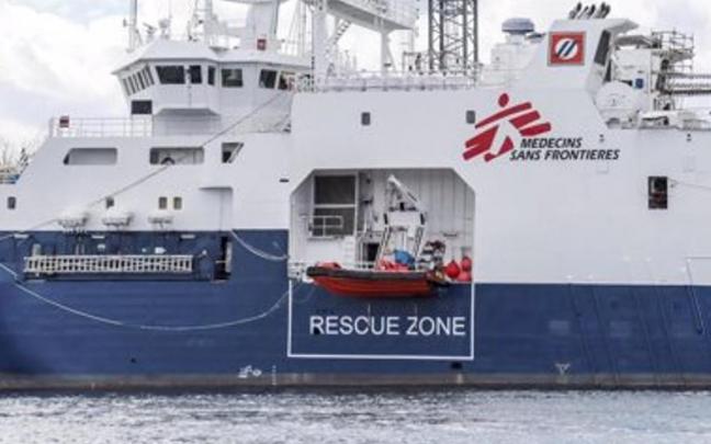 El barco Geo Barents de Médicos sin Fronteras El barco Geo Barents de Médicos sin Fronteras