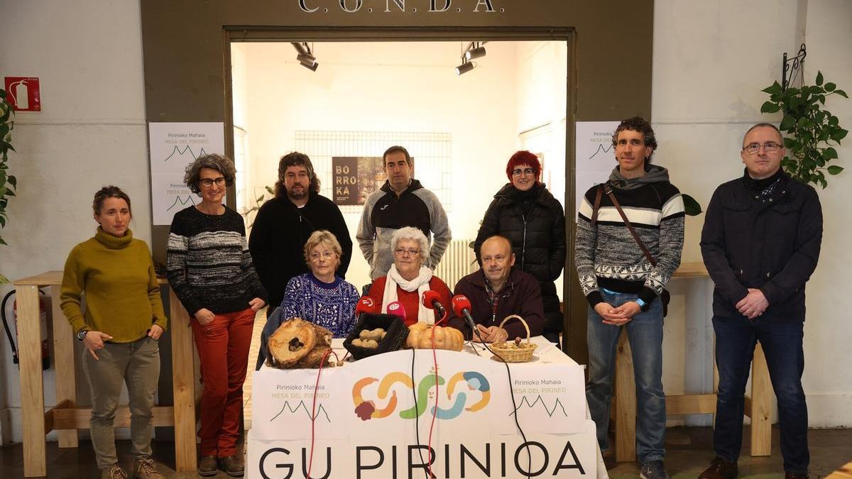 Rueda de prensa de la Mesa del Pirineo