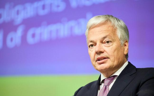 El comisario europeo de Justicia, Didier Reynders. El comisario europeo de Justicia, Didier Reynders.