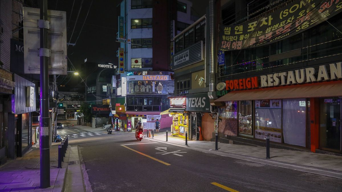 El barrio de Itaewon, en Seúl.