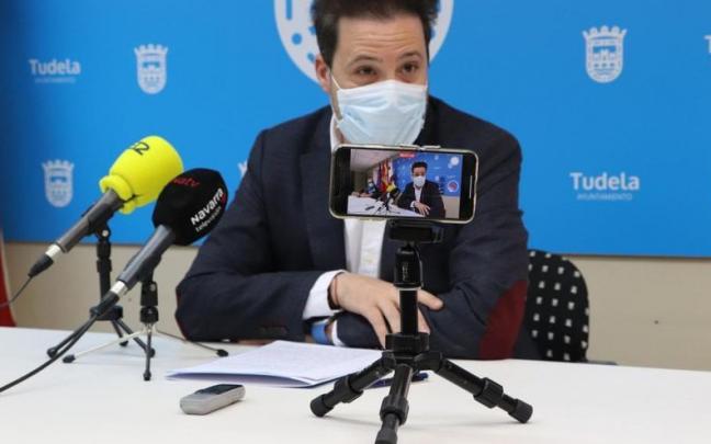 Alejandro Toquero, alcalde de Tudela.