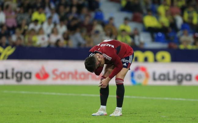 El defensa de Osasuna Nacho Vidal