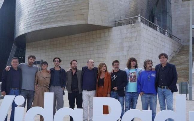'La vida padre' celebra su "premiére mundial" en Bilbao 'La vida padre' celebra su "premiére mundial" en Bilbao